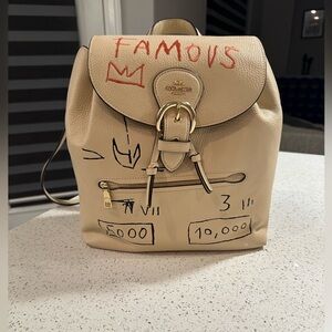 COACH Jean Michel Basquiat Backpack